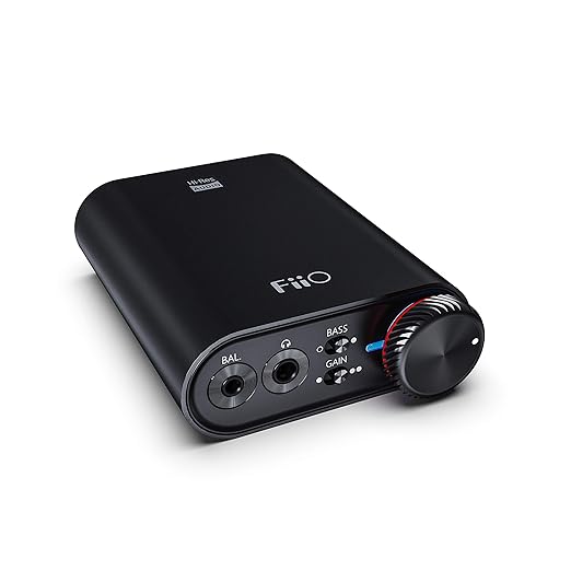 Open Box Unused FiiO K3 DSD USB DAC and AMP 3.5mm Single Ended/2.5mm Balanced/Coaxial and Optical Digital Outputs Black