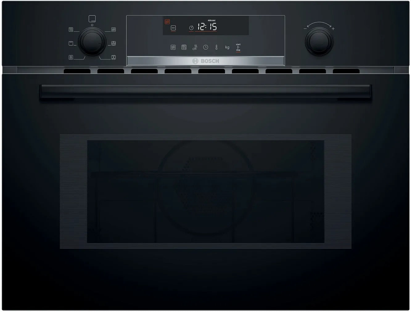 Bosch Series 6 Built-in Microwave Oven With Hot Air Black CMA585MB0I