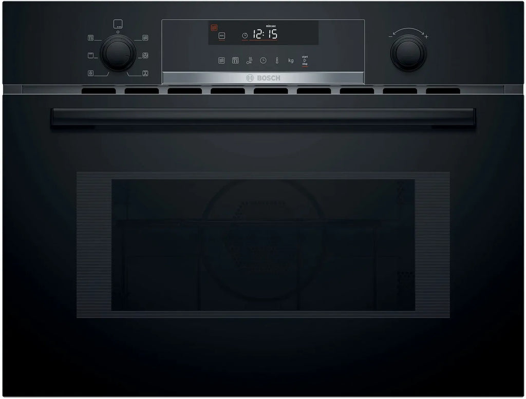 Bosch Series 6 Built-in Microwave Oven With Hot Air Black CMA585MB0I