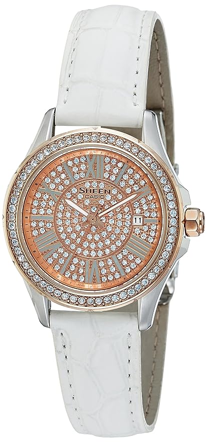 Casio Sheen Analog Rose Gold Dial Women's Watch SX079 SHE-4510GL-9AUDR