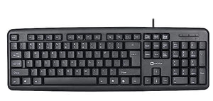 Open Box, Unused Live Tech KB01 USB Wired Keyboard Black pack of 3