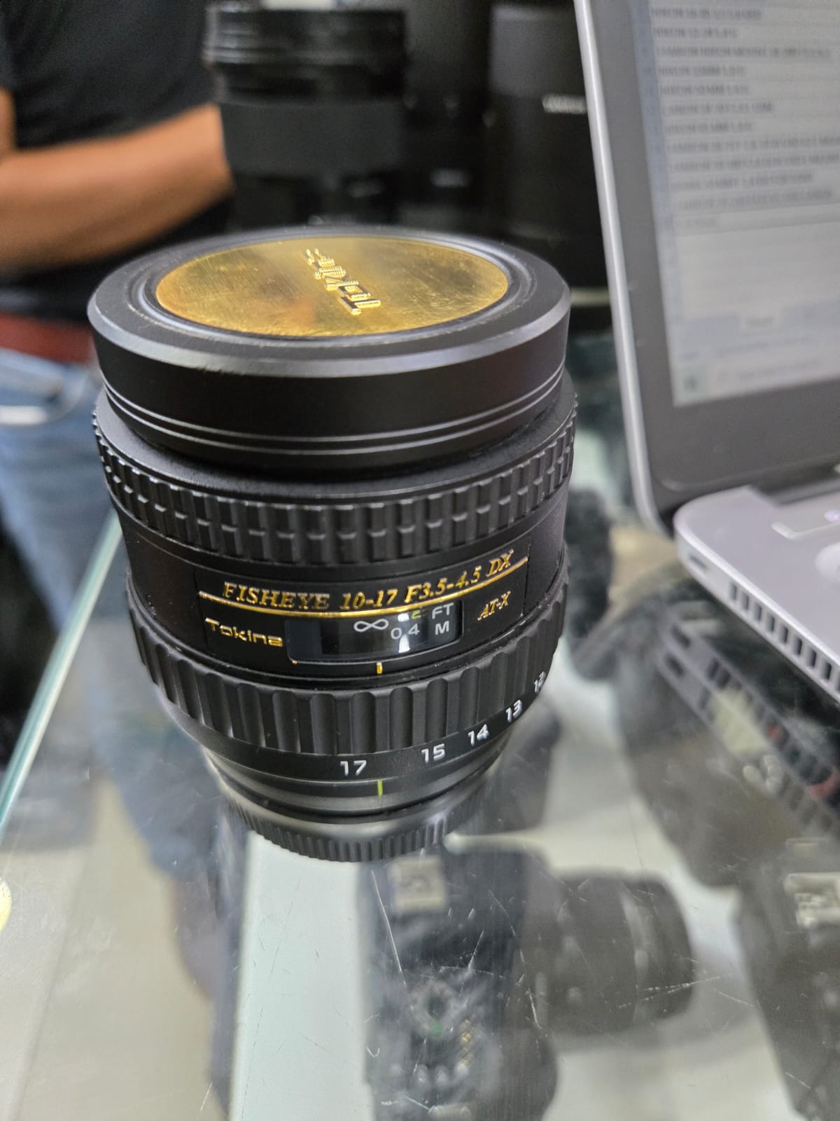 Used Tokina 10-17mm f/3.5-4.5 AF DX Fisheye Lens for Nikon