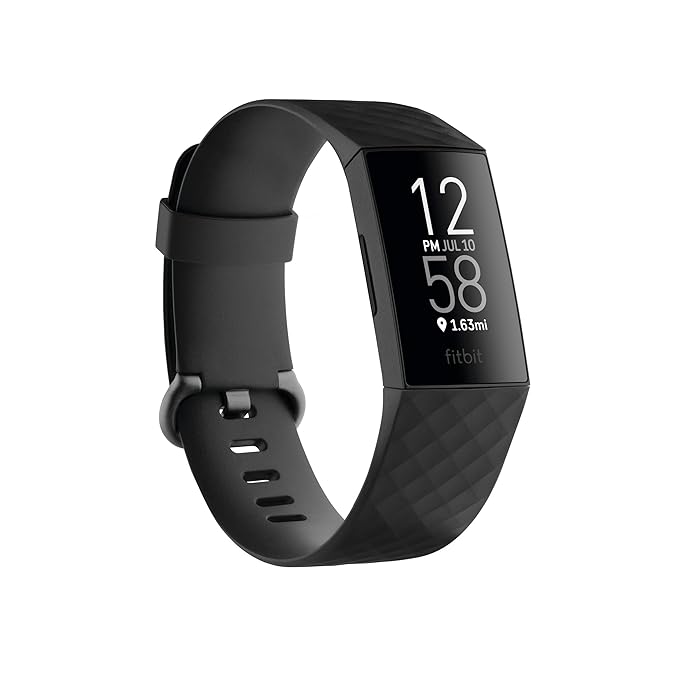 Open Box, Unused Fitbit Charge 4 Fitness and Activity Tracker with Built-in GPS, Heart Rate, Sleep & Swim Tracking