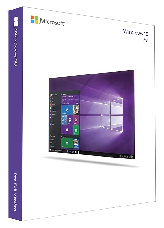 Open Box, Unused Microsoft Windows 10 Professional 8 GB, 32Bit/64Bit English INTL For 1 PC Laptop/ User: 32 And 64 Bits On USB 3.0 Included - Full Retail Pack, Multicolor