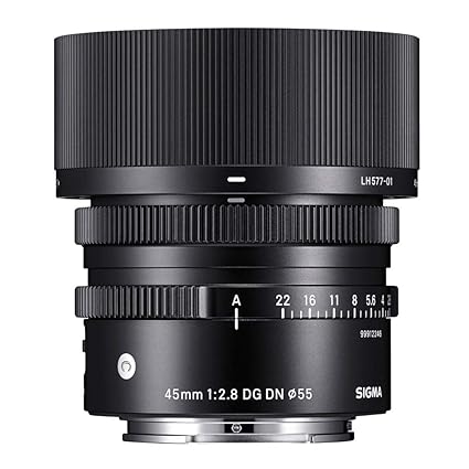 Sigma 45mm f/2.8 DG DN Contemporary Lens for Sony E-Mount Cameras Black