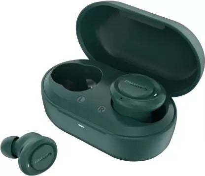 Open Box, Unused Philips TAT1225 TWS True Wireless Earbuds with 18 Hr Playtime (6+12), IPX4 Bluetooth Headset  Blue True Wireless