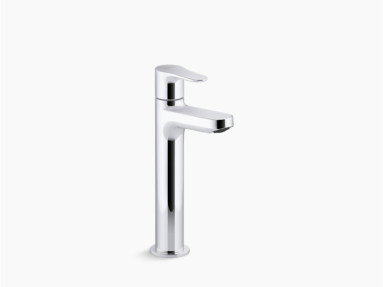 Kohler Accliv Tall Pillar Tap in Polished Chrome K-33102IN-4-CP