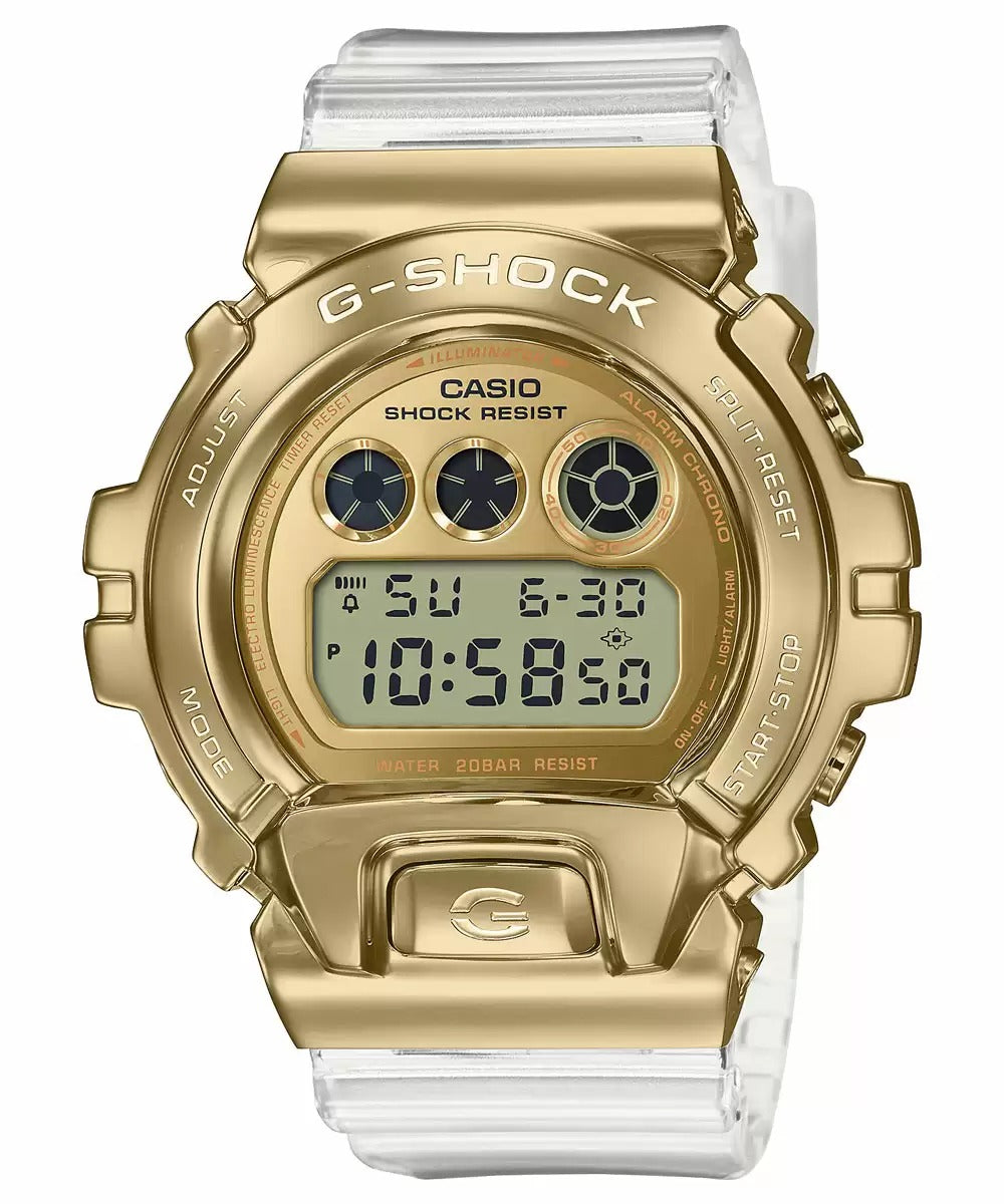 Casio G-shock White Skeleton Series Men's Watch GM-6900SG-9DR - G1145