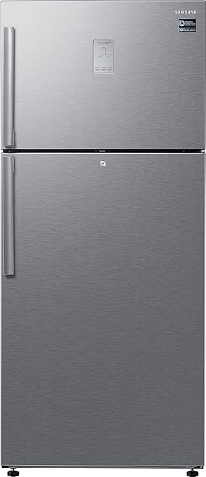 Open Box, Unused Samsung 530 L, 1 Star, Optimal Fresh+, Digital Inverter, Frost Free Double Door Refrigerator RT56C637SSL/TL, Silver
