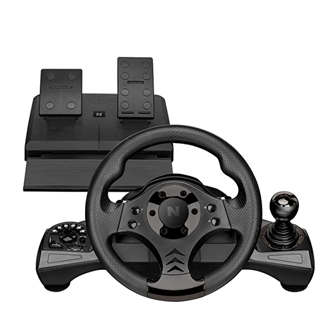 Open Box Unused Nitho Drive Pro V16 Racing Wheel & Pedal Set MLT-DP16-K
