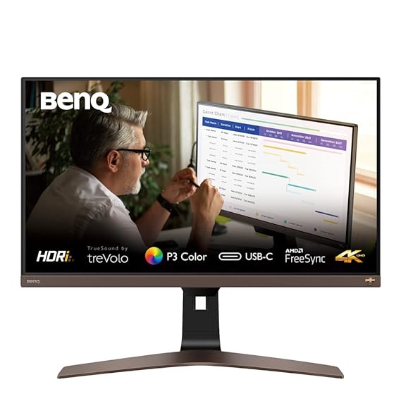 Open Box Unused BenQ EW2880U 28 Inch 71 cms 3840x2160 4K IPS HDR10