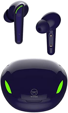 Open Box Unused WINGS Phantom 250 Earbuds with Game Mode, 40ms Low Latency, 30 hours playtime Bluetooth Gaming Headset Pack of 6