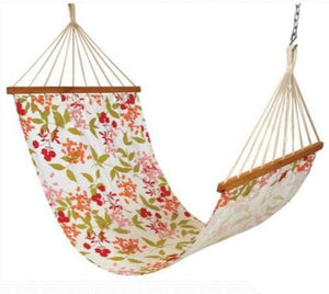 Hangit 11’ft Brazilian Canvas Hammock with bars 250 lbs HSFHB 36