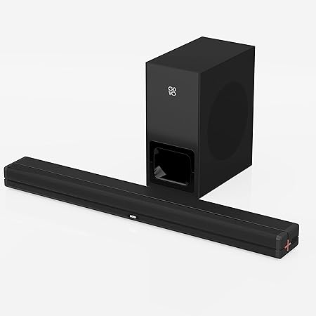 Open Box Unused Govo Gosurround 620 100 Watt 2.1 Channel with HDMI, Optical & LED Display Wireless Bluetooth Soundbar