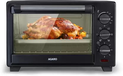 Open Box, Unused Agaro 25 Litre Majestic Oven Toaster Grill Otg Black