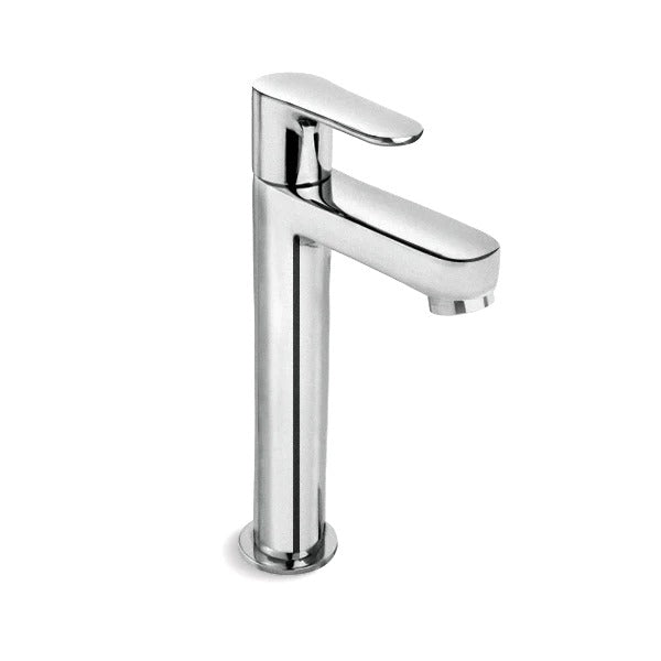 Kohler July Tall Pillar Basin Faucet in Polished Chrome Finish K-11543IN-4-CP