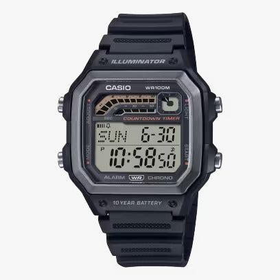 Casio Youth Digital Standard Unisex's Watch D308 WS-1600H-1AVDF