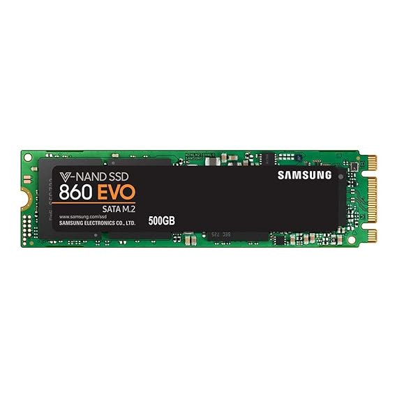 Open Box Unused Samsung 860 EVO 500GB SATA M.2 (2280) Internal Solid State Drive (SSD) MZ-N6E500
