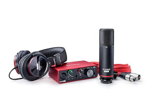 Open Box Unused Focusrite Scarlett Solo Studio (3rd Gen) USB Audio Interface and Recording Bundle