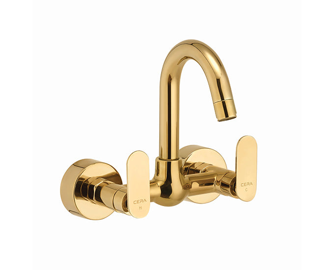 Cera Brooklyn Sink Mixer French Gold F1018501FG