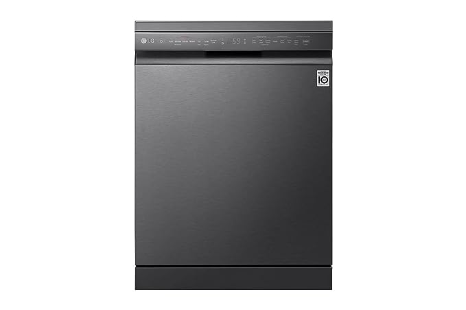 Open Box, Unused LG 14 Place Settings Inverter Direct Drive Wi Fi Standard Dishwasher DFB424FM Matte Black