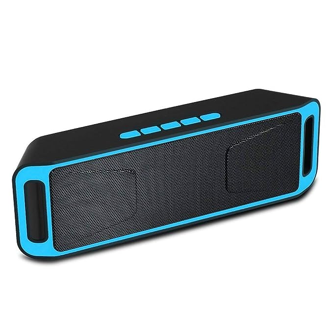 Open Box Unused Ekdant Wireless Bluetooth Speakers SC-208 Ultra-Bass Wireless Music Speaker Pack of 3