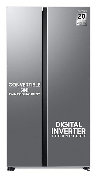 Open Box, Unused Samsung 653L WI-FI Enabled SmartThings Side By Side Inverter Refrigerator RS76CG8113SLHL
