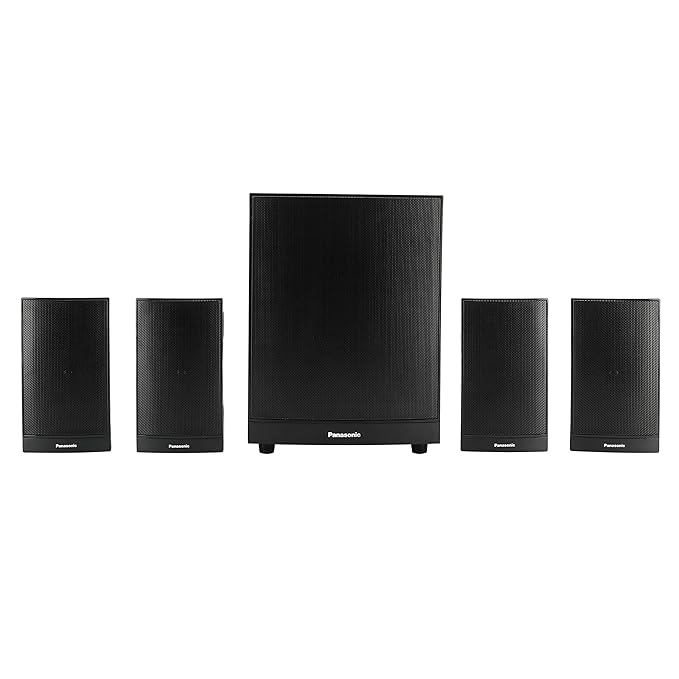 Open Box Unused Panasonic SC-HT460GW-K 4.1 Ch Home Theatre, 100 W, Bluetooth, USB, AUX, Powerful Subwoofer