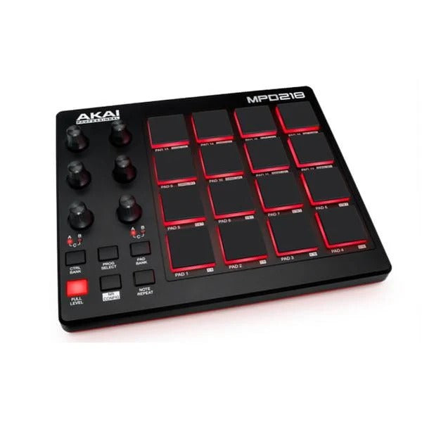 Akai MPD218 Feature-Packed, Highly Playable Pad Controller With MPC Beats Software Pack