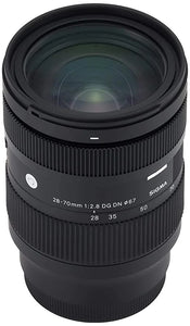 Used Sigma 28-70mm f/2.8 DG DN Full Frame Lens for Sony E Mount Mirror-Less Cameras, Black