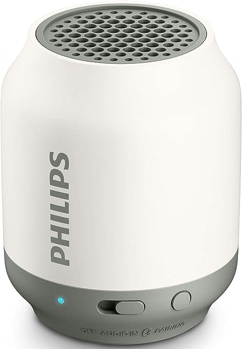 Open Box Unused Philips BT50W/00 Portable Wireless Bluetooth Speaker white