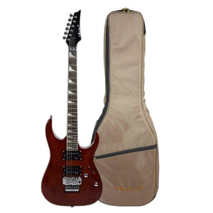 Vault Performer Pro RG 6 String Electric Guitar with Gigbag High Gloss Solid Mahogany