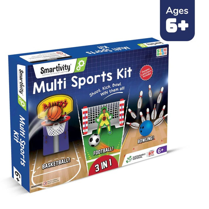 Smartivity Multi Sports Kit 6 - 14 years DIY STEM Construction Toy