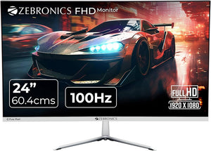 Open Box Unused Zebronics 60.96 cm (24 inch) Full HD VA Panel Wall Mountable Monitor ZEB-A24FHD LED