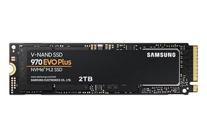 Open Box, Unused Samsung 970 EVO Plus SSD 2TB M.2 NVMe Interface Internal Solid State Drive with V-NAND Technology MZ-V7S2T0B/AM