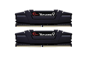 Open Box Unused G.Skill Ripjaws V 16GB (2x8GB) DDR4-3200MHz CL16-18-18-38 1.35V Desktop Memory RAM F4-3200C16D-16GVKB Black