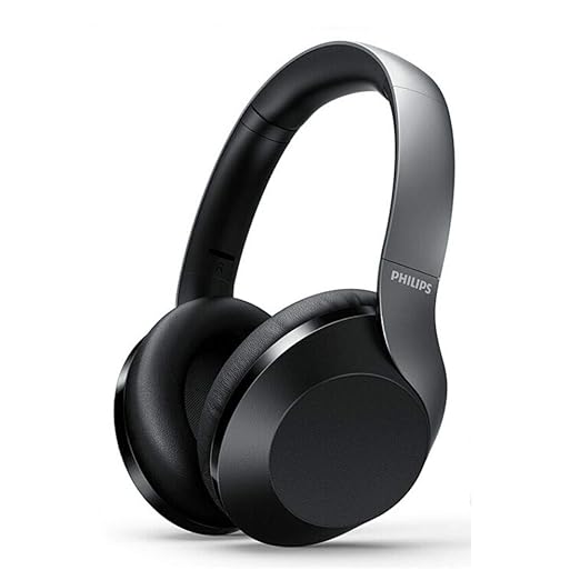 Open Box, Unused Philips Audio Performance TAPH802 Over-Ear Wireless Headphone with Bluetooth 5.0, Built-in Microphone