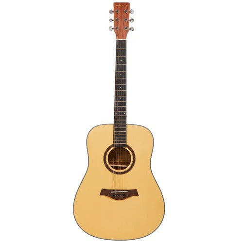 Vault DA25 Dreadnought Shape Acoustic Guitar with Bubinga Back and Sides