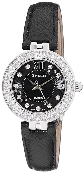 Casio Sheen Analog Black Dial Women's Watch SX117 SHE-4514L-1AUDR