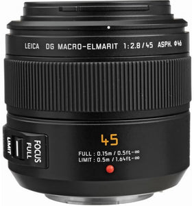 Used Panasonic Leica DG Macro-Elmarit 45mm f/2.8 ASPH