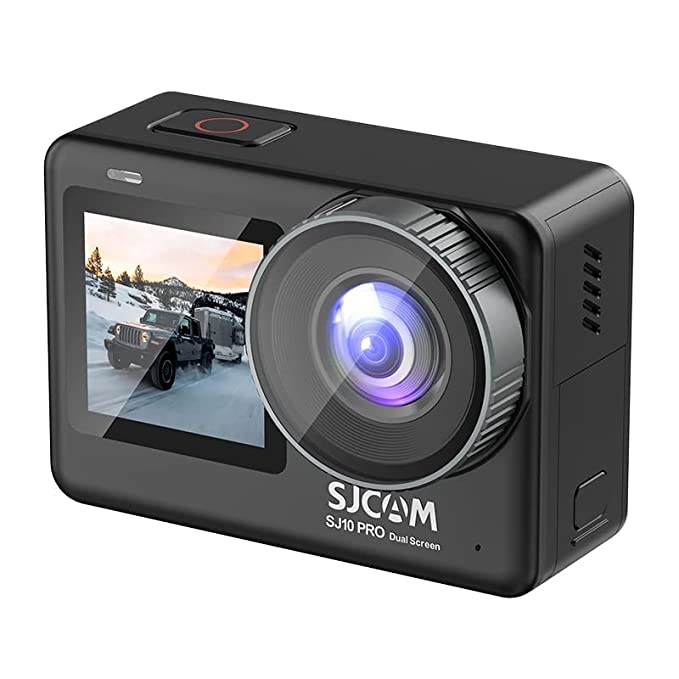 खुला बॉक्स, अप्रयुक्त SJCAM SJ10 डिजिटल PRO डुअल स्क्रीन 4K/60fps एक्शन कैमरा