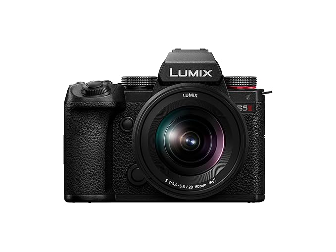 Panasonic LUMIX S5M2 Full Frame Mirrorless Camera with 20-60mm F/3.5-5.6 Lens