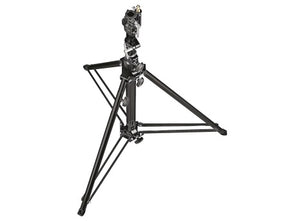 Manfrotto Follow Spot Stand with Leveling Leg Black 4.8 Feet, 070BU