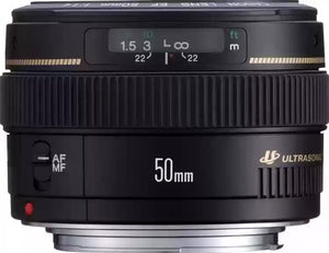 कैनन डीएसएलआर कैमरों के लिए प्रयुक्त कैनन EF50MM F/1.8 STM लेंस