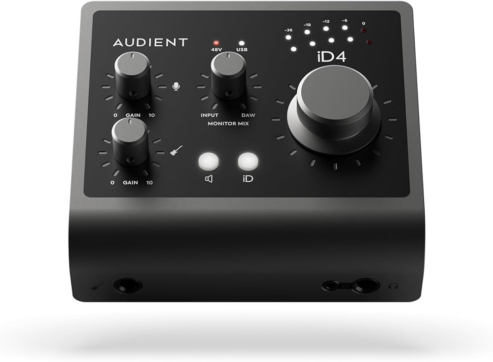 Audient ID4 MKII 2 In- 2 Out High Performance Audio Interface