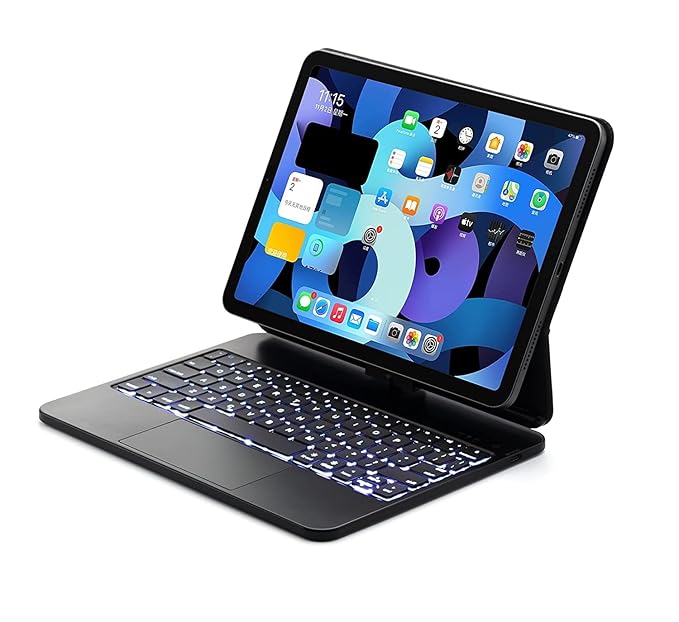 Open Box Unused Typecase Type Flexbook 360° iPad Keyboard case for Air 5th/4th Gen & Pro 11 Inch Bluetooth Tablet Keyboard Black