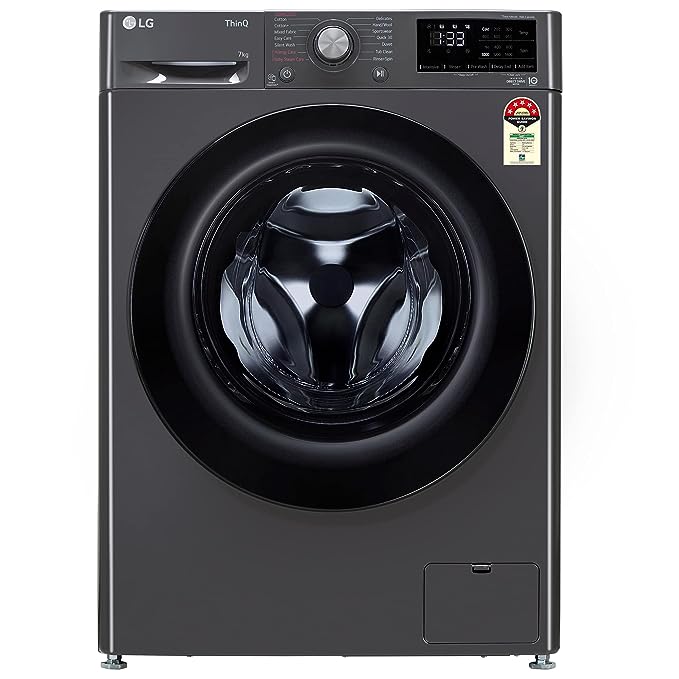 Open Box, Unused LG 7 Kg 5 Star Inverter Wi-Fi Fully-Automatic Front Load Washing Machine with In-Built Heater FHV1207Z4M