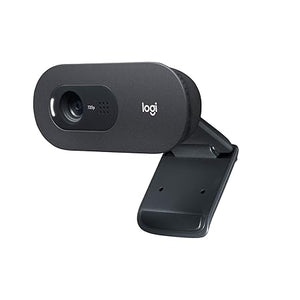 Open Box, Unused Logitech C505 HD Webcam 720p HD External USB Camera for Desktop or Laptop with Long-Range Microphone, Compatible with PC or Mac