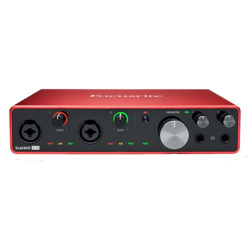 Focusrite Scarlett 8i6 3rd Gen 8 Input 6 Output Audio Interface