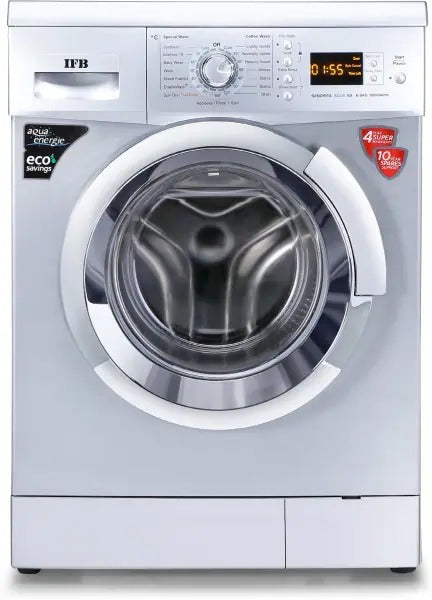 Open Box, Unused IFB 6.5 kg 3D Wash Fully Automatic Front Load Washing Machine with In-built Heater Silver Senorita Aqua SX 6.5